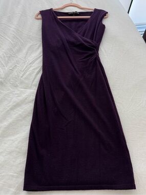 Ralph Lauren Cashmere Plum dress